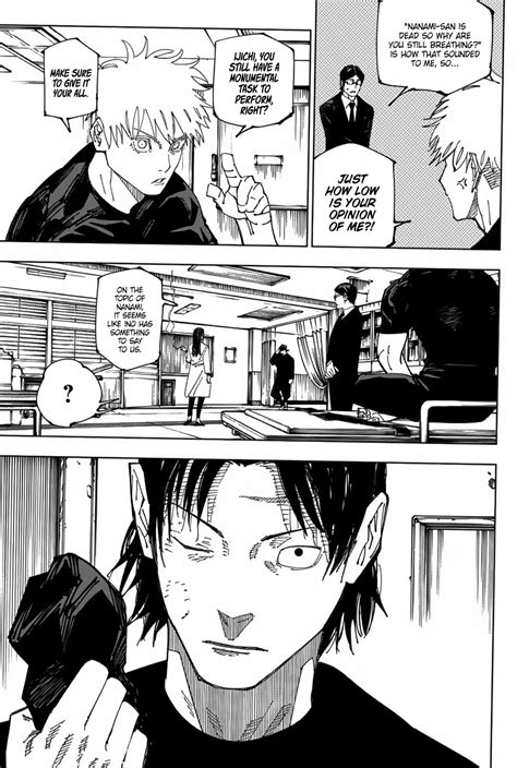 Read Jujutsu Kaisen, Chapter 222 Manga